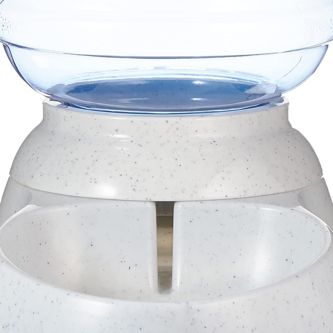 Basics Gravity Pet Water Dispenser for Cats & Dogs – 1 Gallon Capacity, Gray
