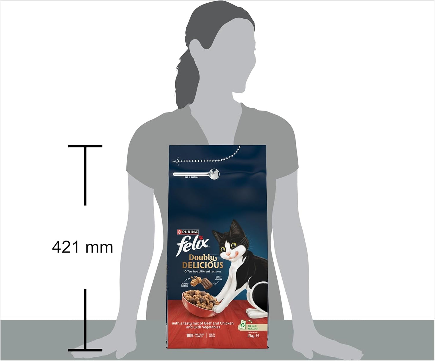 FELIX Doubly Delicious Dry Cat Food