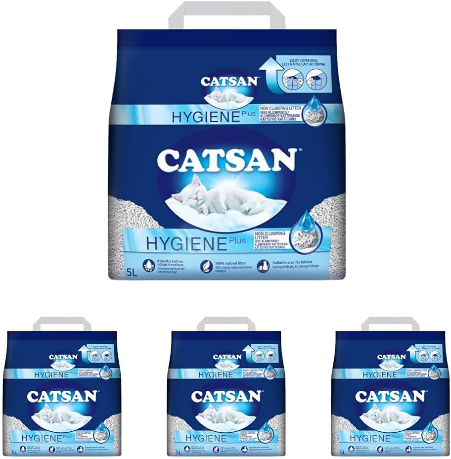 Catsan Hygiene Plus Cat Litter White