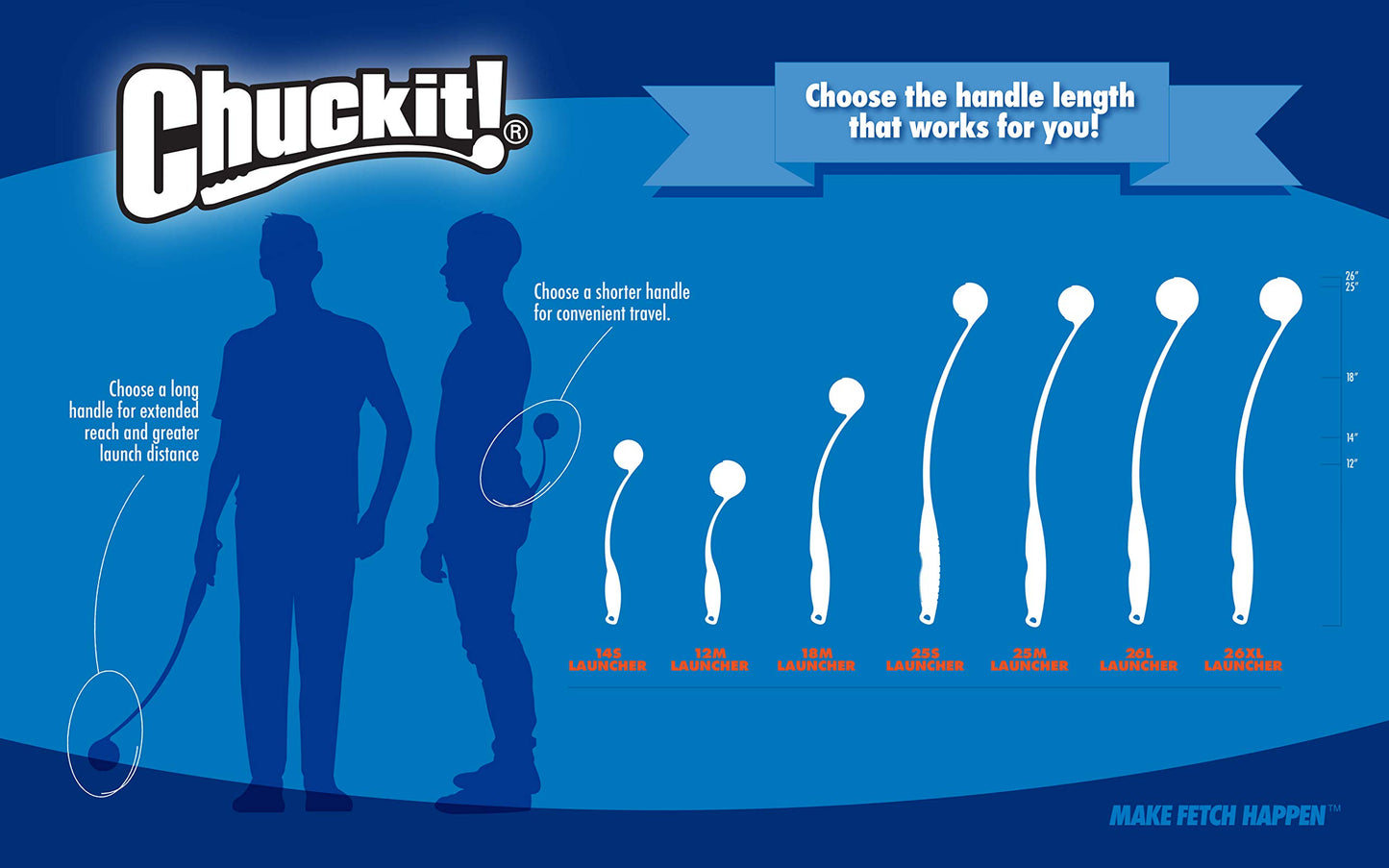 Chuckit! Ultra Squeaker Ball Dog Toy, Large (3 Inch) 1 Pack, for Large Breeds