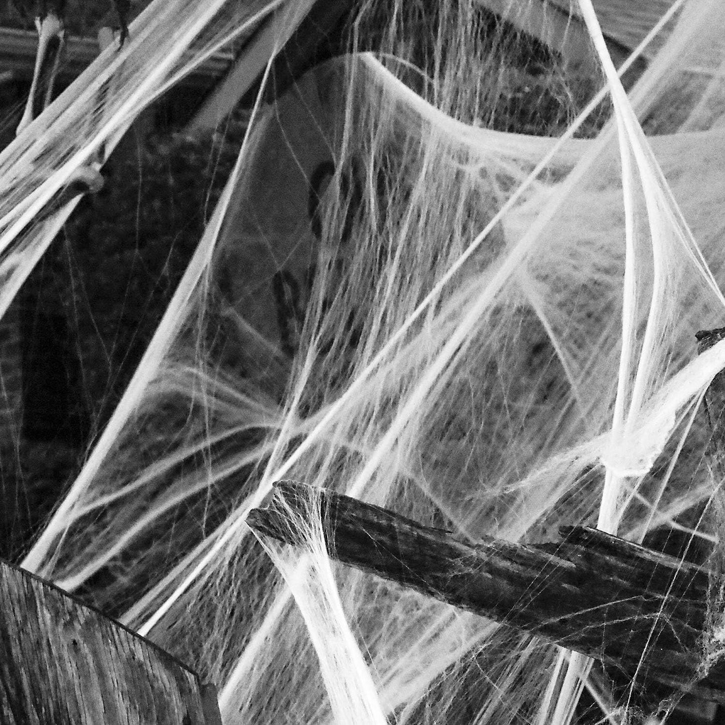 JOYIN 1000 sqft Spider Web Cobwebs, Halloween Outdoor Decorations Fake Super Stretch Cobwebs Halloween Party Decoration for Indoor Outdoor Party Supplies