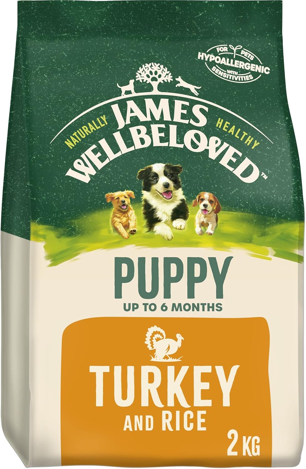 James Wellbeloved Dog Puppy Junior Hypoallergenic Dry Food