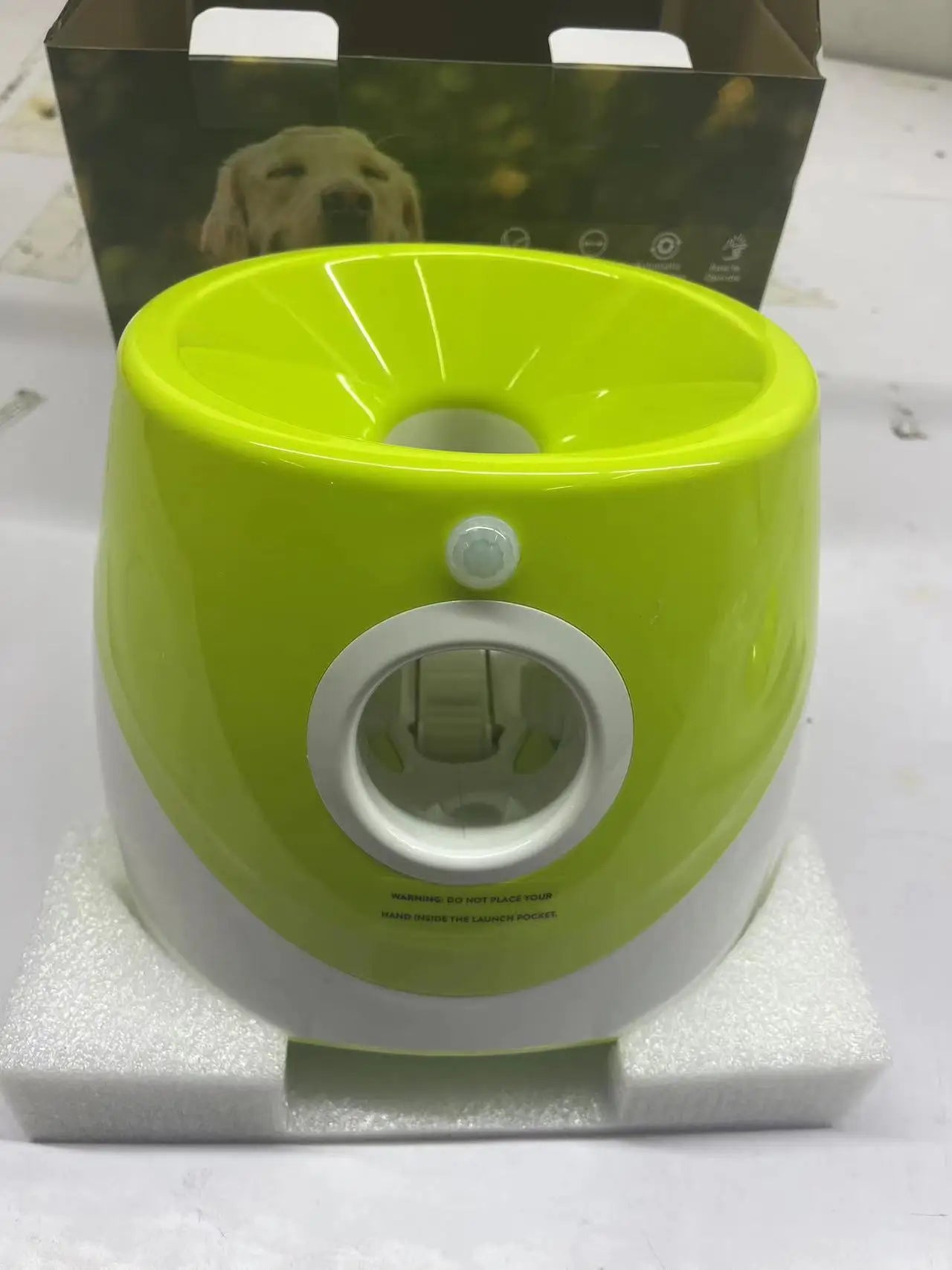 Automatic Pet Dogs Chase Fun Interactive Throw Catapult Dog Tennis Automatic Launcher Dogs Ball Catapult Pet Interactive