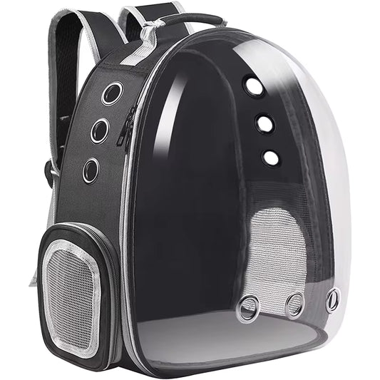 Space Pet Backpack – Cat & Small Animal Carrier, Breathable Travel Bag
