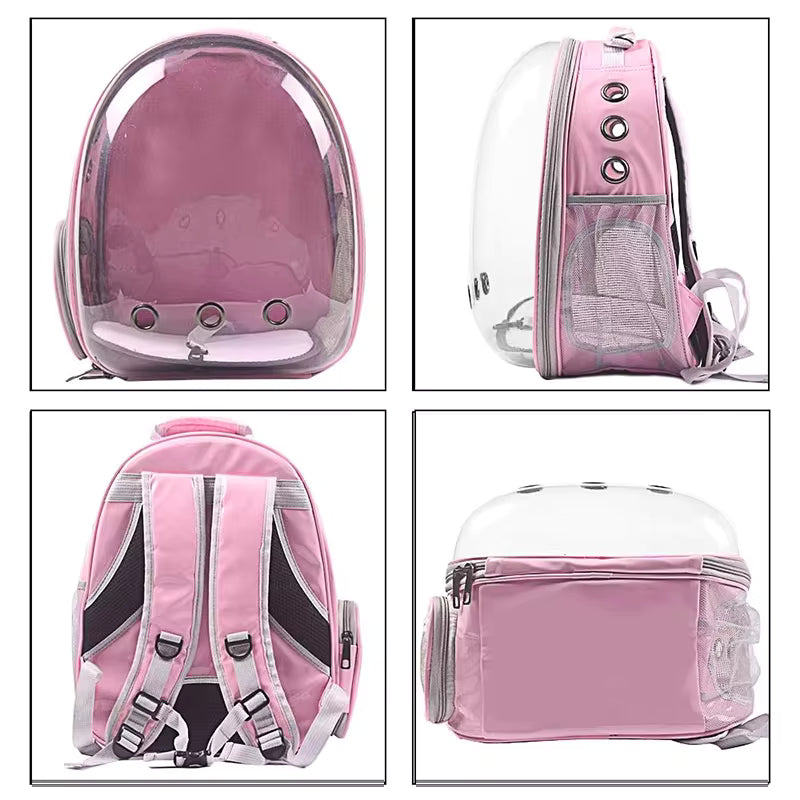 Space Pet Backpack β Cat & Small Animal Carrier, Breathable Travel Bag