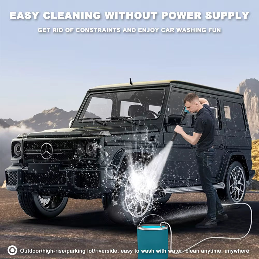 Cordless Pressure Washer, 18V Portable Pressure Washers replace for Makita 5M Hose,Portable Power Washers for Car Cleaning