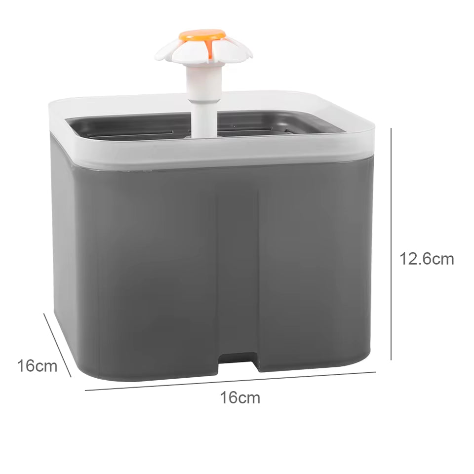 2L Pet Water Fountain – Ultra Quiet Automatic Dispenser with 2 Filters for Cats & Dogs