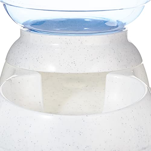 Basics Gravity Pet Food Feeder – 6lb Capacity, Gray