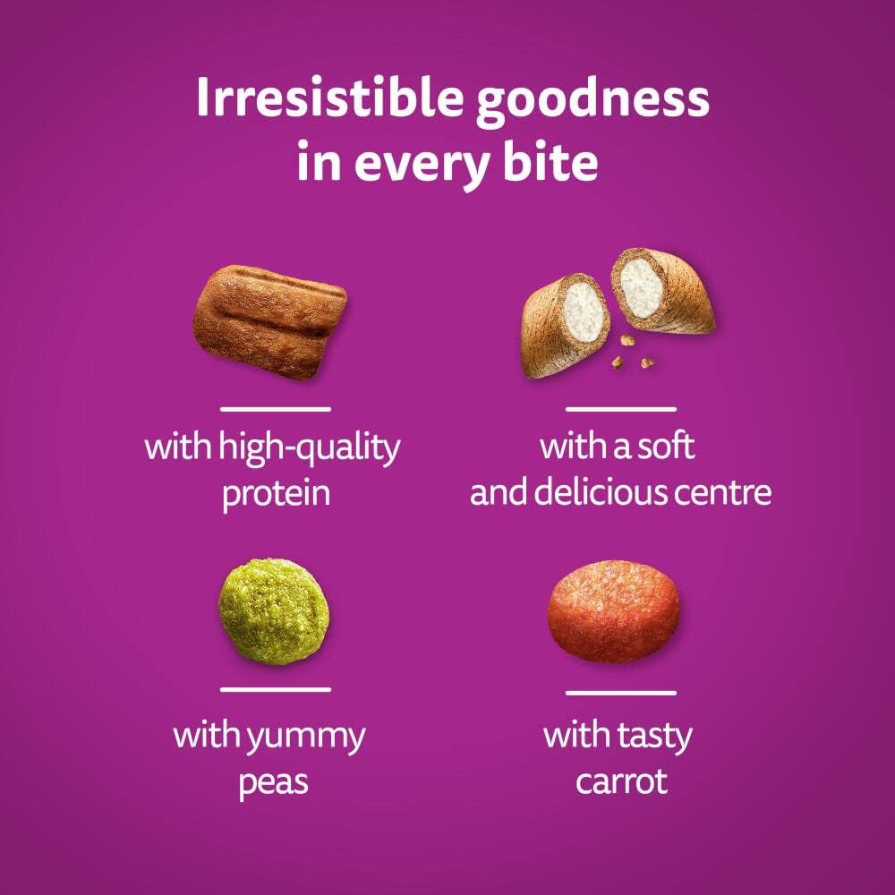 Whiskas 1+ Dry Cat Food Chicken | Complete Nutrition for Adult Cats 🐱