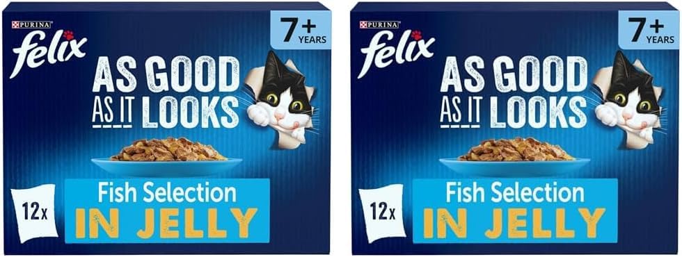 Felix Complete Wet Cat Food for Kittens, Adult and Senior Cats