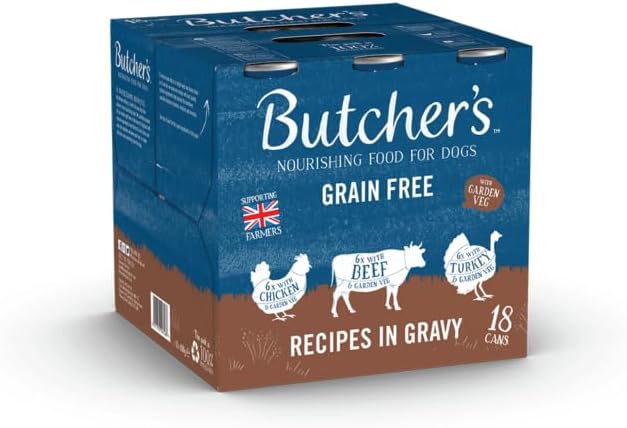 Butcher's Grain Free Recipes in Gravy Wet Dog Food