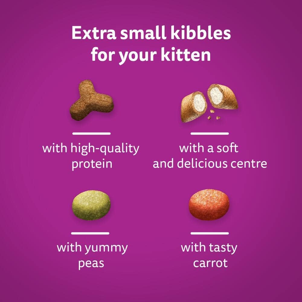Whiskas Kitten Chicken Dry Food | Healthy Start for Kittens 🐱
