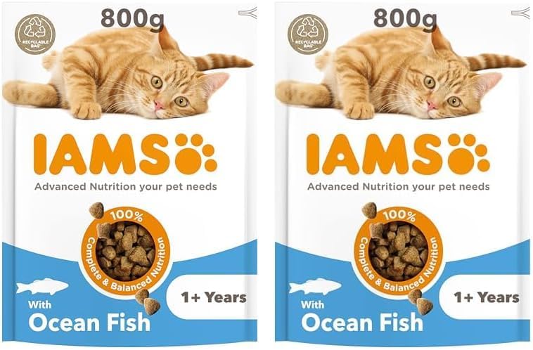 IAMS for Vitality Adult Cat Food – Dry Food with High Animal Protein for Everyday Health