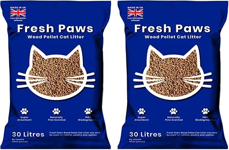Fresh Paws Premium Wood Pellet Cat Litter