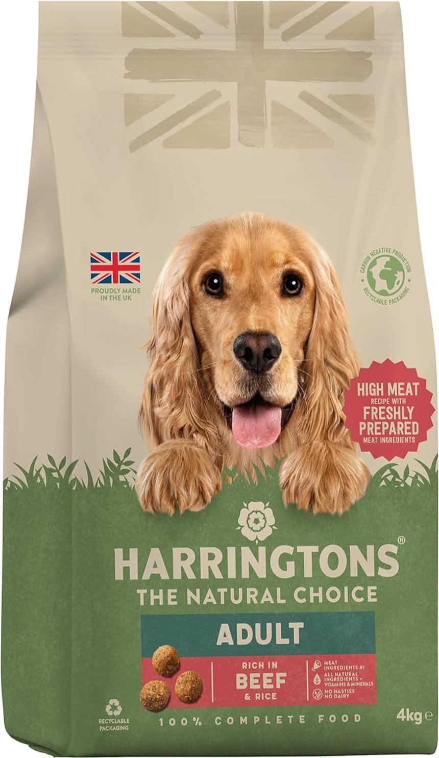Harringtons Complete Dry Dog Food – Adult & Puppy Made with all natural ingredients