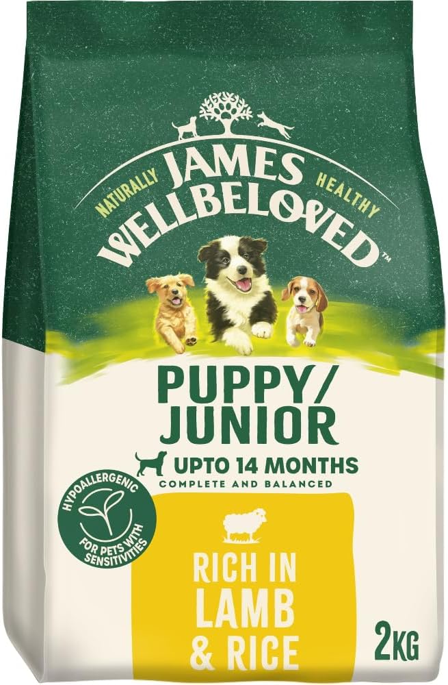 James Wellbeloved Dog Puppy Junior Hypoallergenic Dry Food