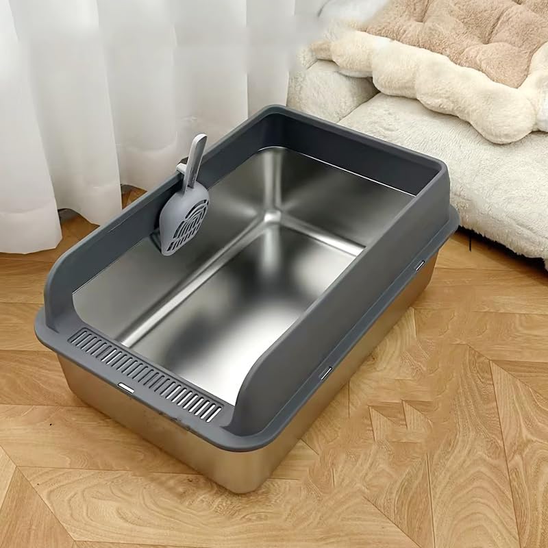 PurrClean™ XL Stainless Steel Litter Box