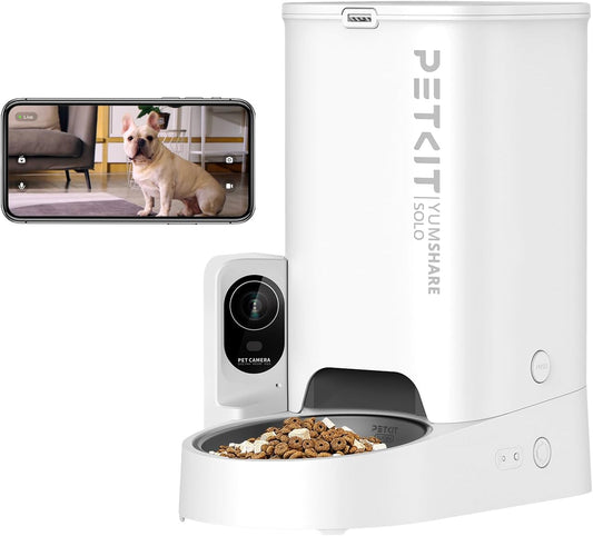 PETKIT SmartFeeder CamPro | 1080P HD Camera Auto Cat Feeder