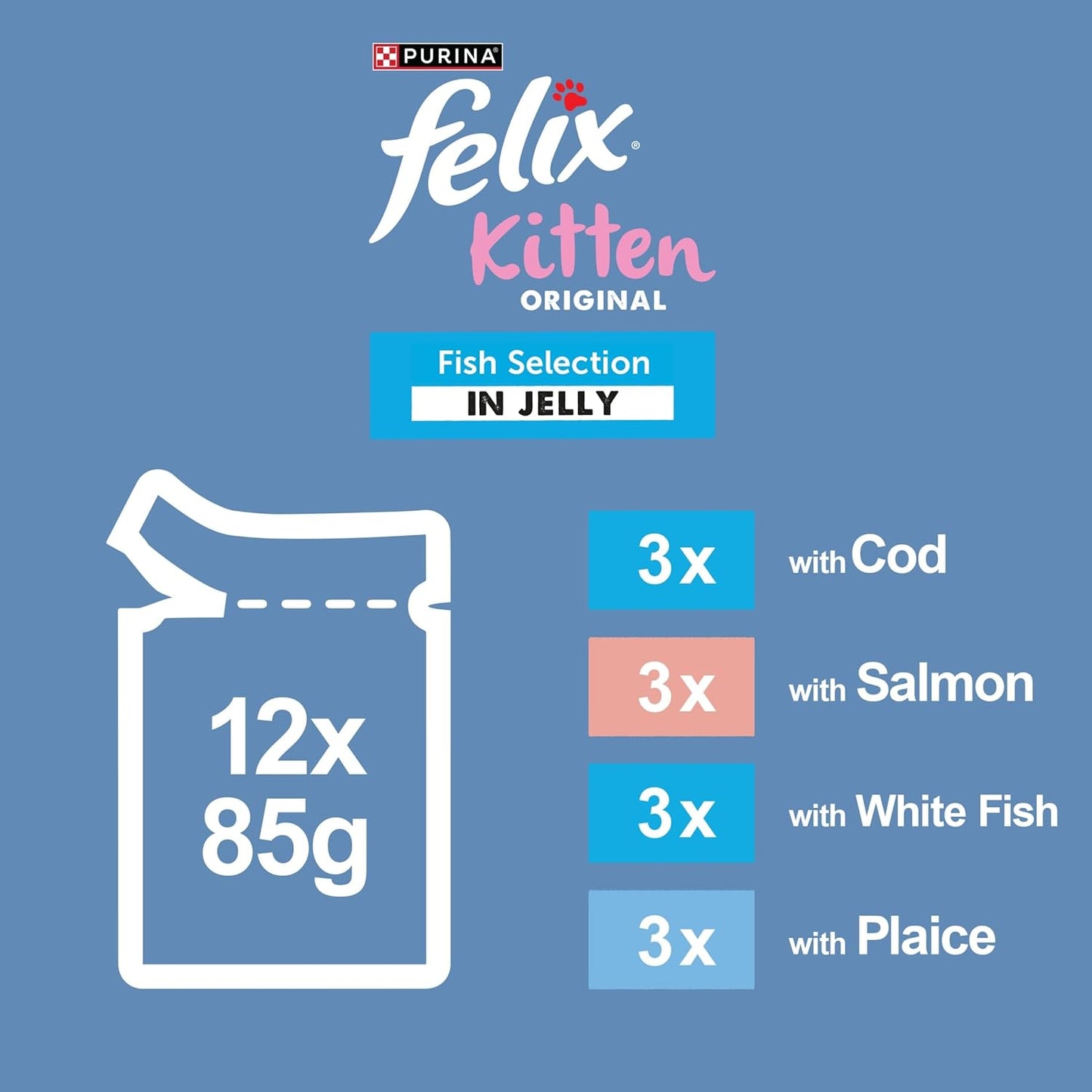 FELIX Original Kitten Wet Cat Food