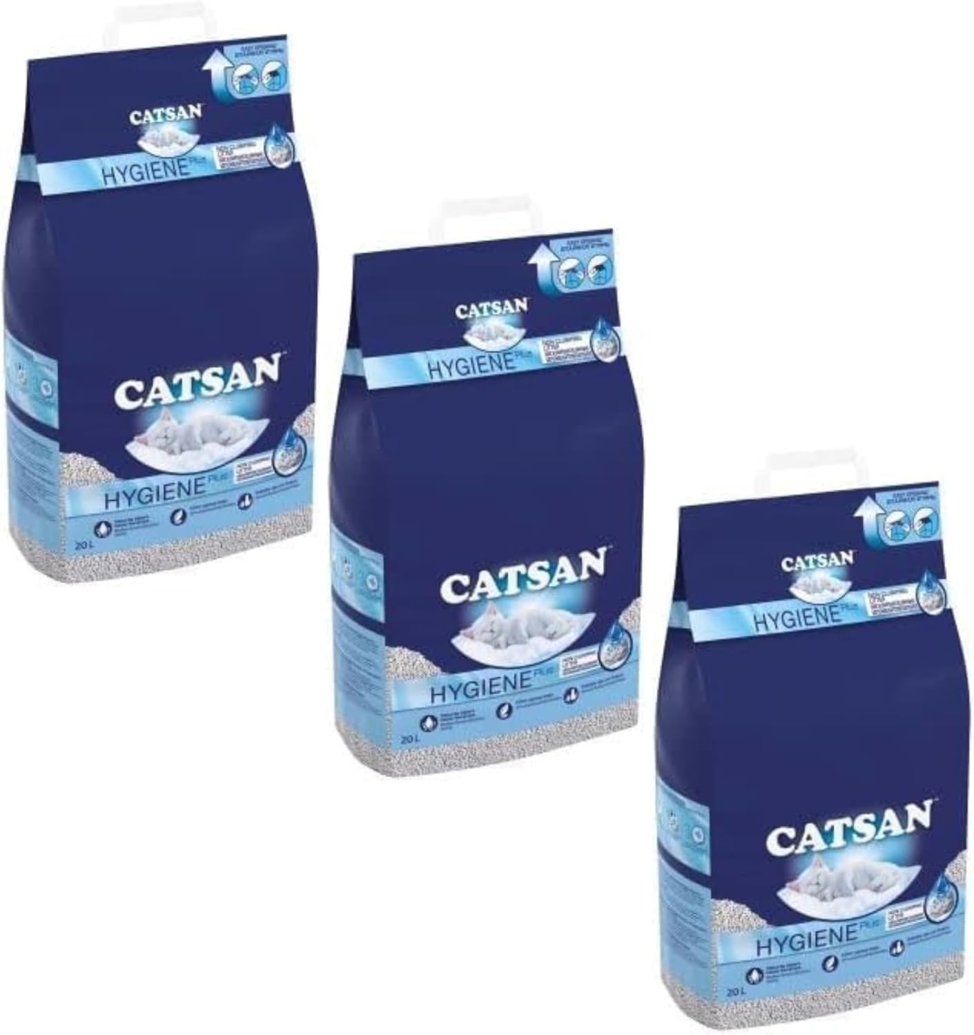 Catsan Hygiene Plus Cat Litter White