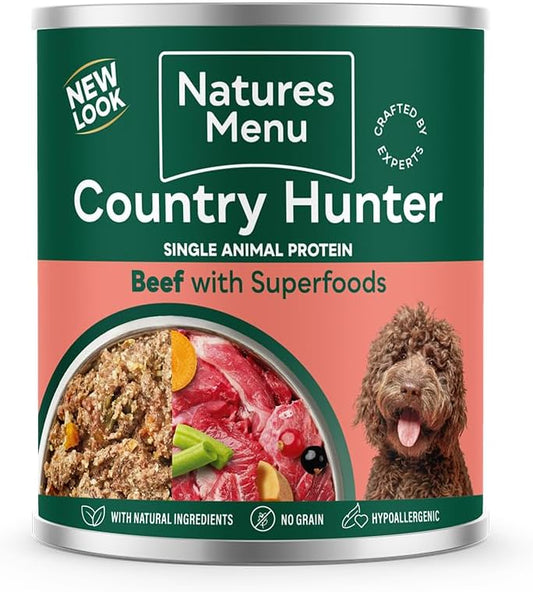 Natural Raw Dog Food – Hypoallergenic High Meat Complete Meal (Grain Free & Nutritious)