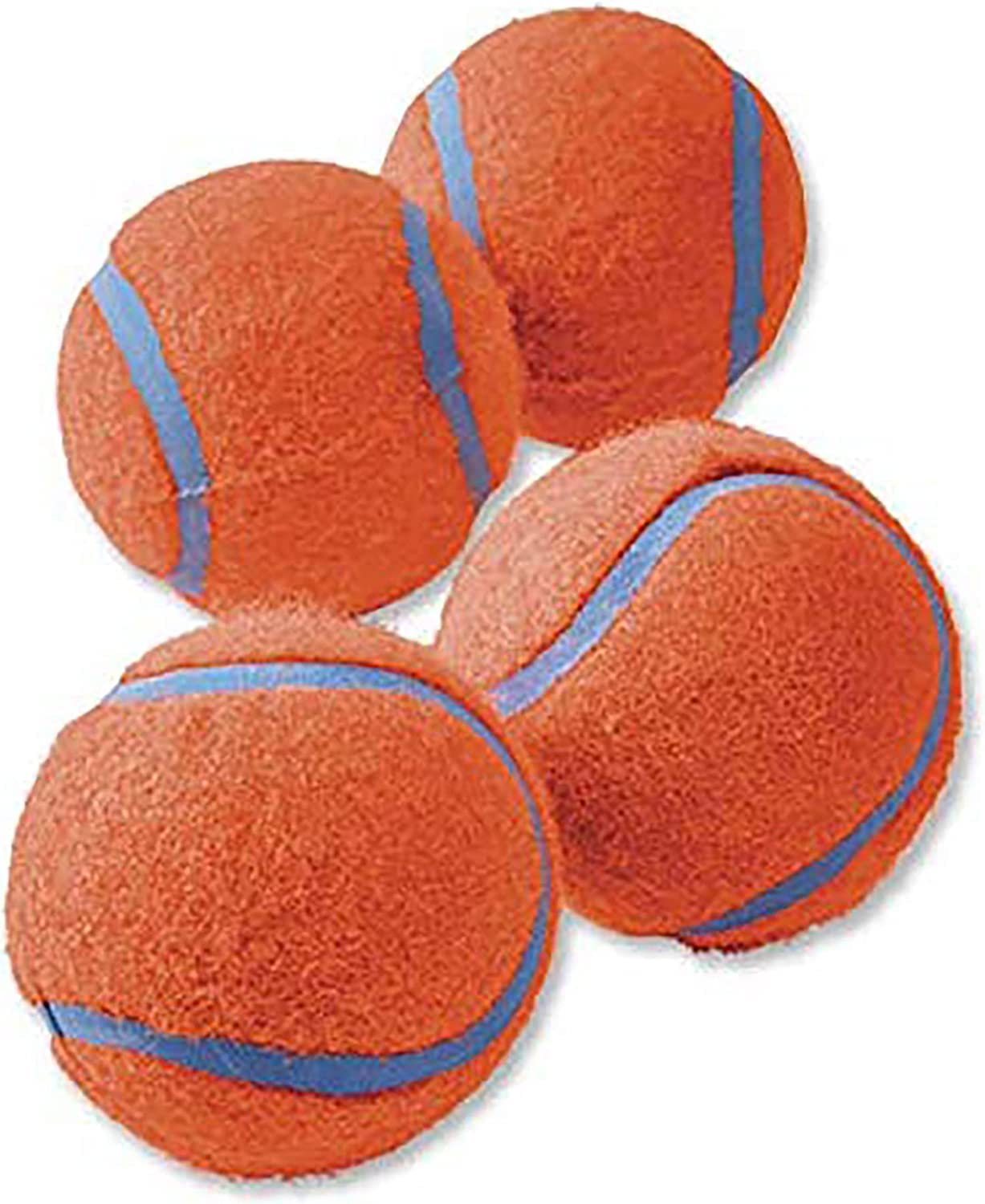 Chuckit! Dog Tennis Ball Dog Toy, Medium (2.5 Inch Diameter) for dogs 20-60 lbs, Pack of 4