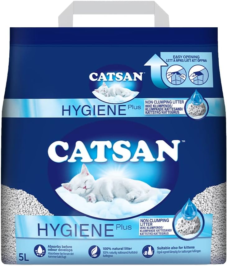 Catsan Hygiene Plus Cat Litter White