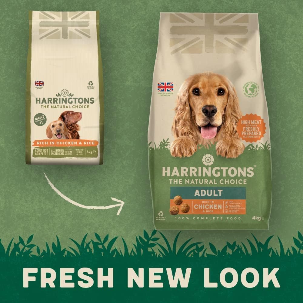 Harringtons Complete Dry Dog Food – Adult & Puppy Made with all natural ingredients