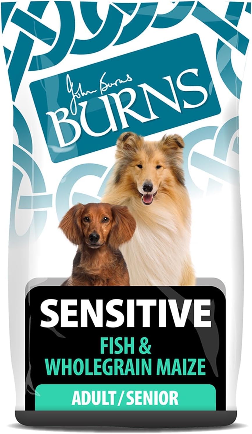Burns Pet Nutrition Hypoallergenic Complete Dry Dog Food Adult and Senior Dog Sensitive
