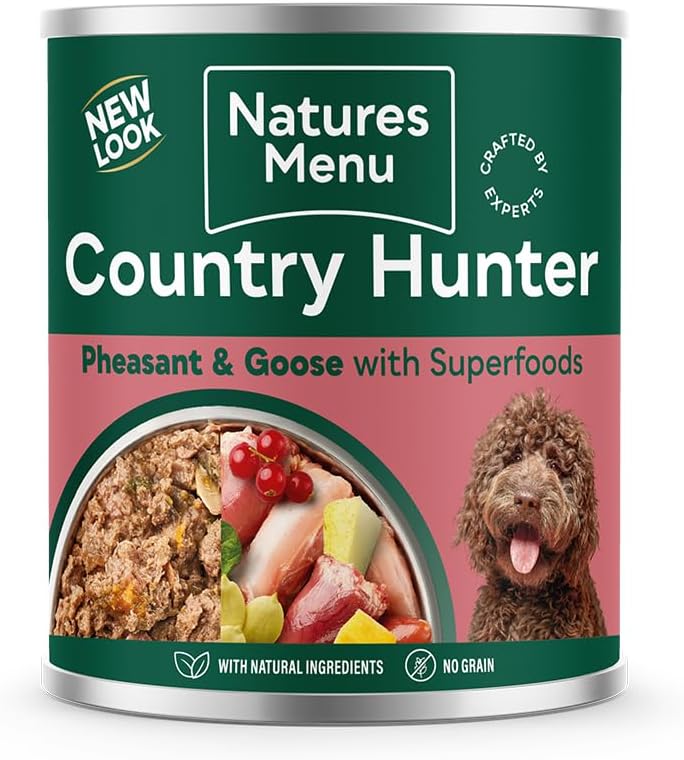 Natural Raw Dog Food – Hypoallergenic High Meat Complete Meal (Grain Free & Nutritious)