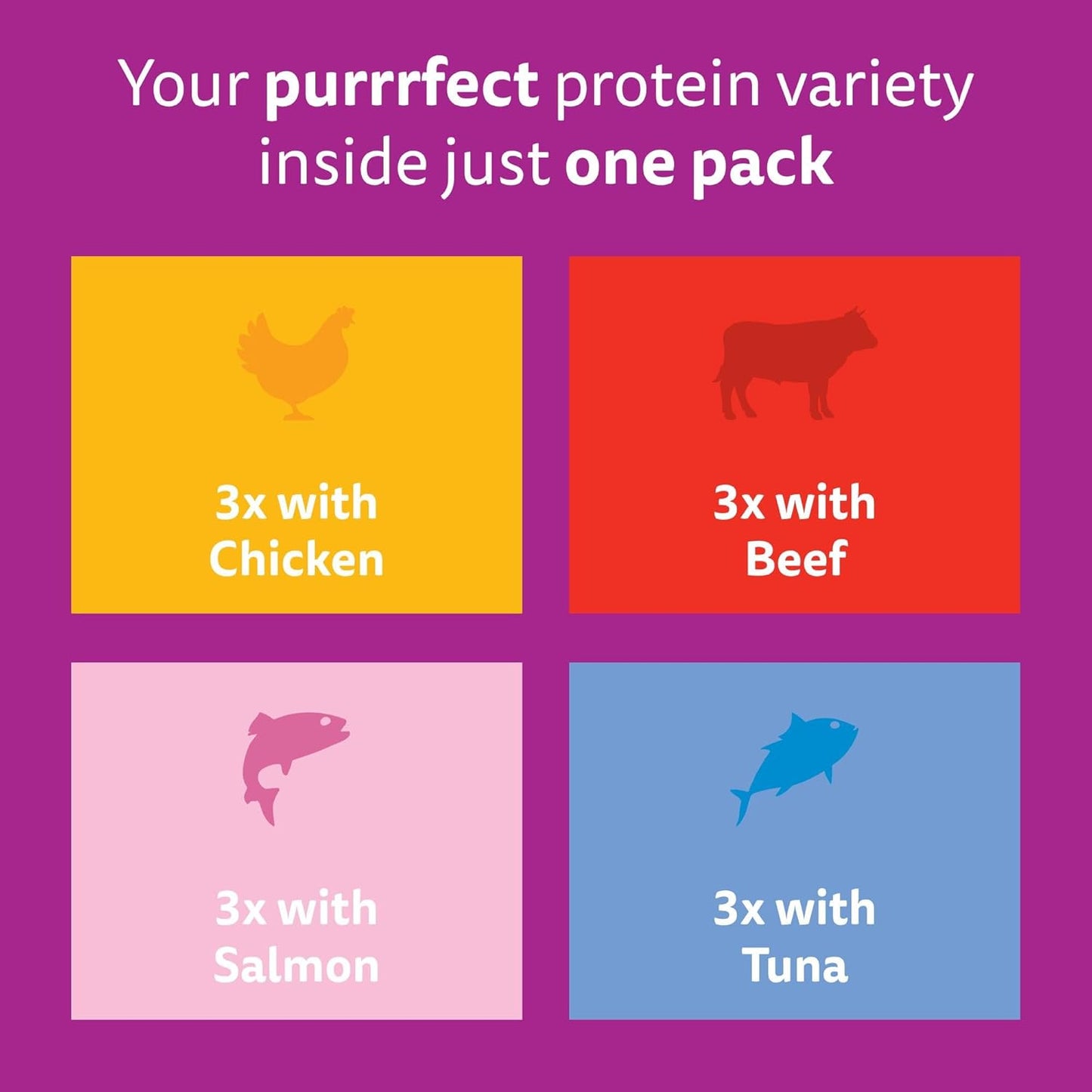 Whiskas 1+ Adult Wet Cat Food – Delicious Complete Meals for Adult Cats