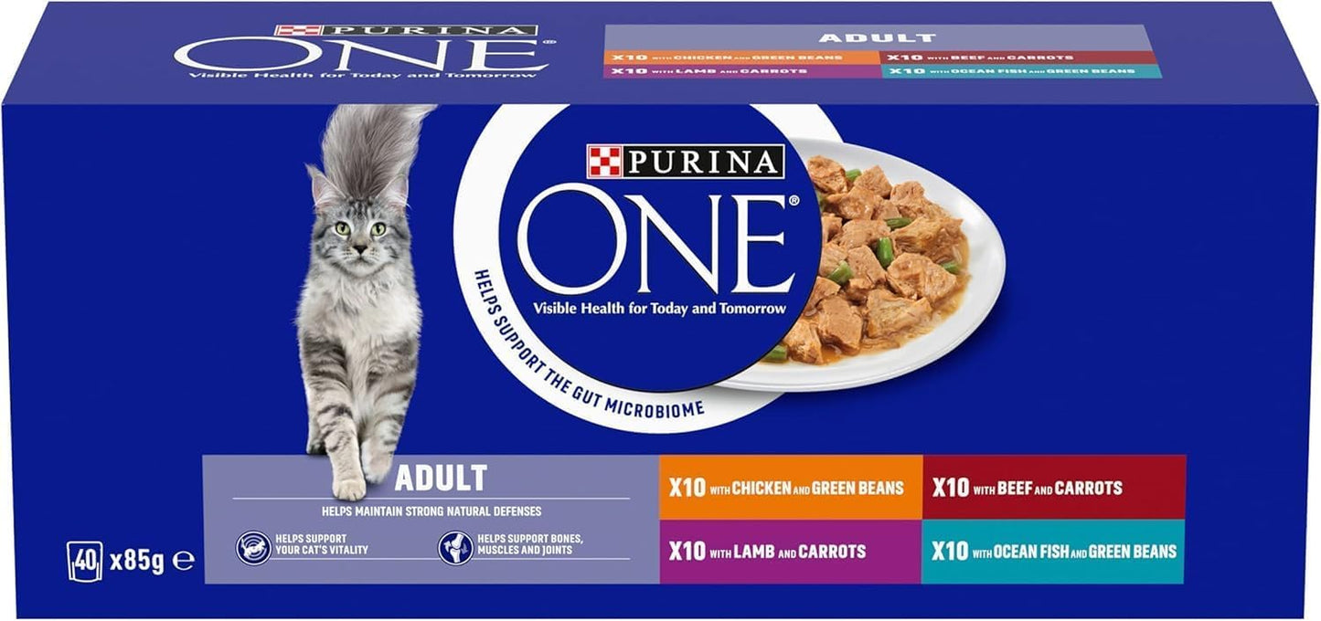 PURINA ONE wet cat food for Kitten Adult Senior Cats