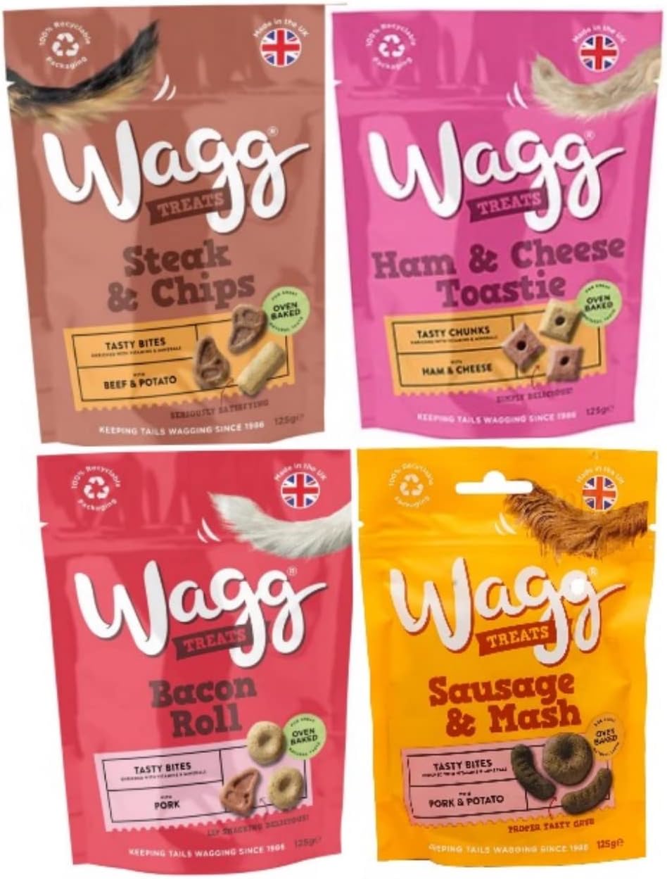 Wagg Tasties Tasty Chunks Steak Bites For Dogs