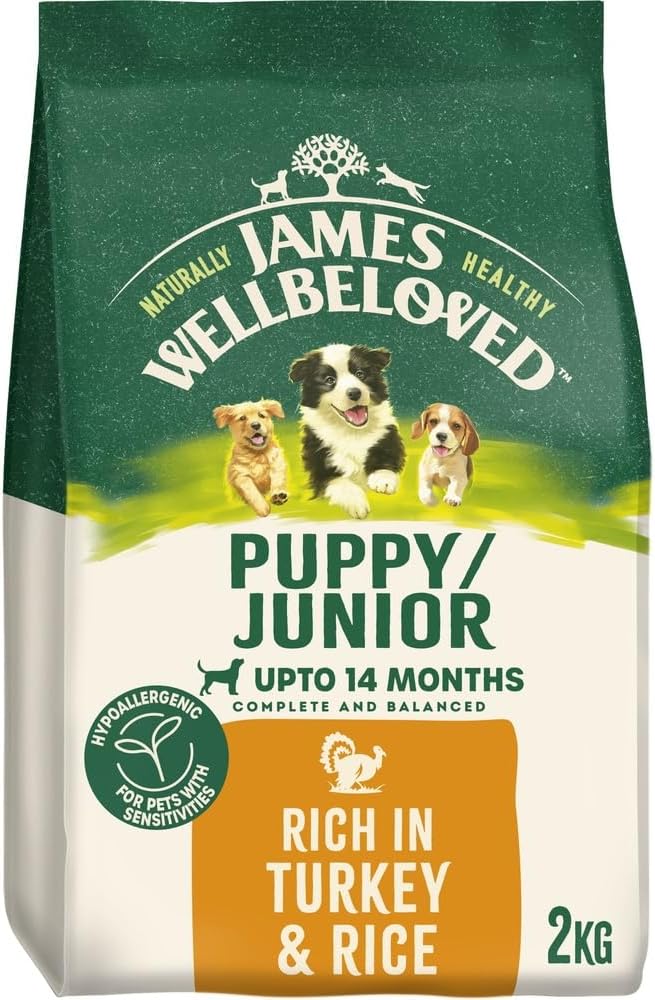 James Wellbeloved Dog Puppy Junior Hypoallergenic Dry Food