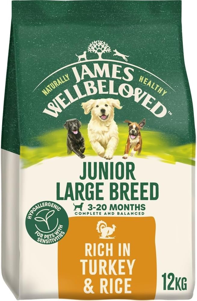 James Wellbeloved Dog Puppy Junior Hypoallergenic Dry Food
