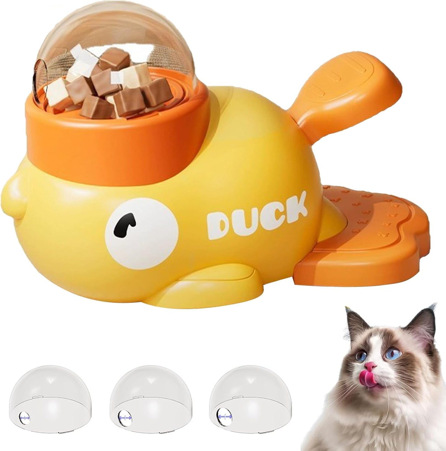 Cat Slot Machine Treat Dispenser, 2 in 1 Cat Puzzle Treat Dispenser, Dog Interactive Treat Dispenser Toy, Food Puzzle Slow Feeder, Intelligence Training Toys for Cats Dogs