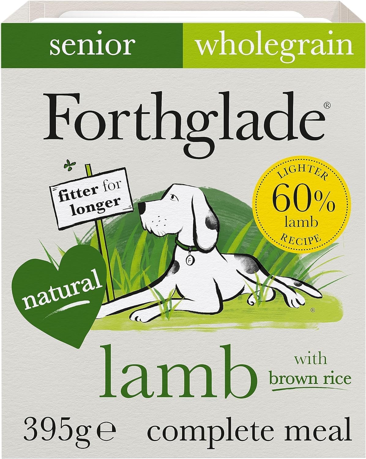 Forthglade Wet Dog Food Hypoallergenic Stomach Sensitive Meals with Natural Ingredients
