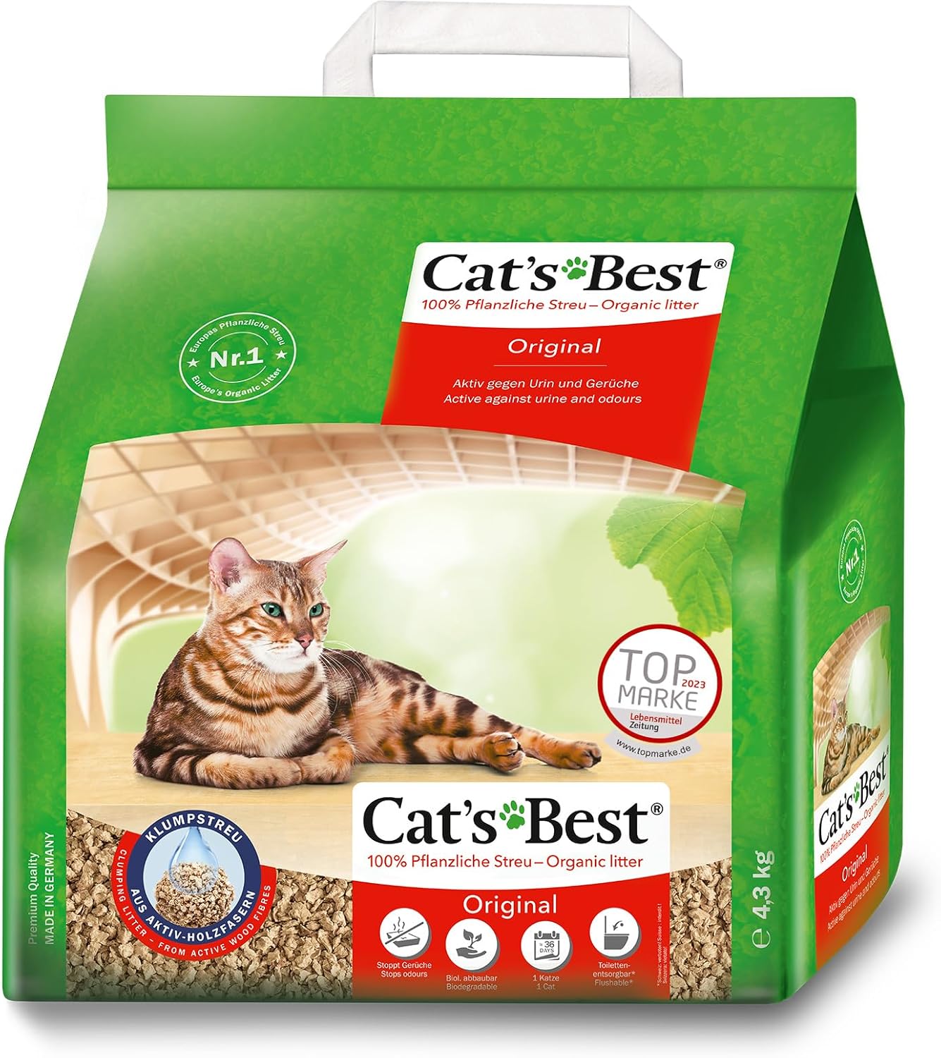 Cats Best Original Clumping Cat Litter