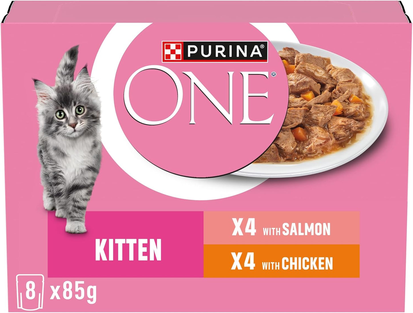 PURINA ONE wet cat food for Kitten Adult Senior Cats