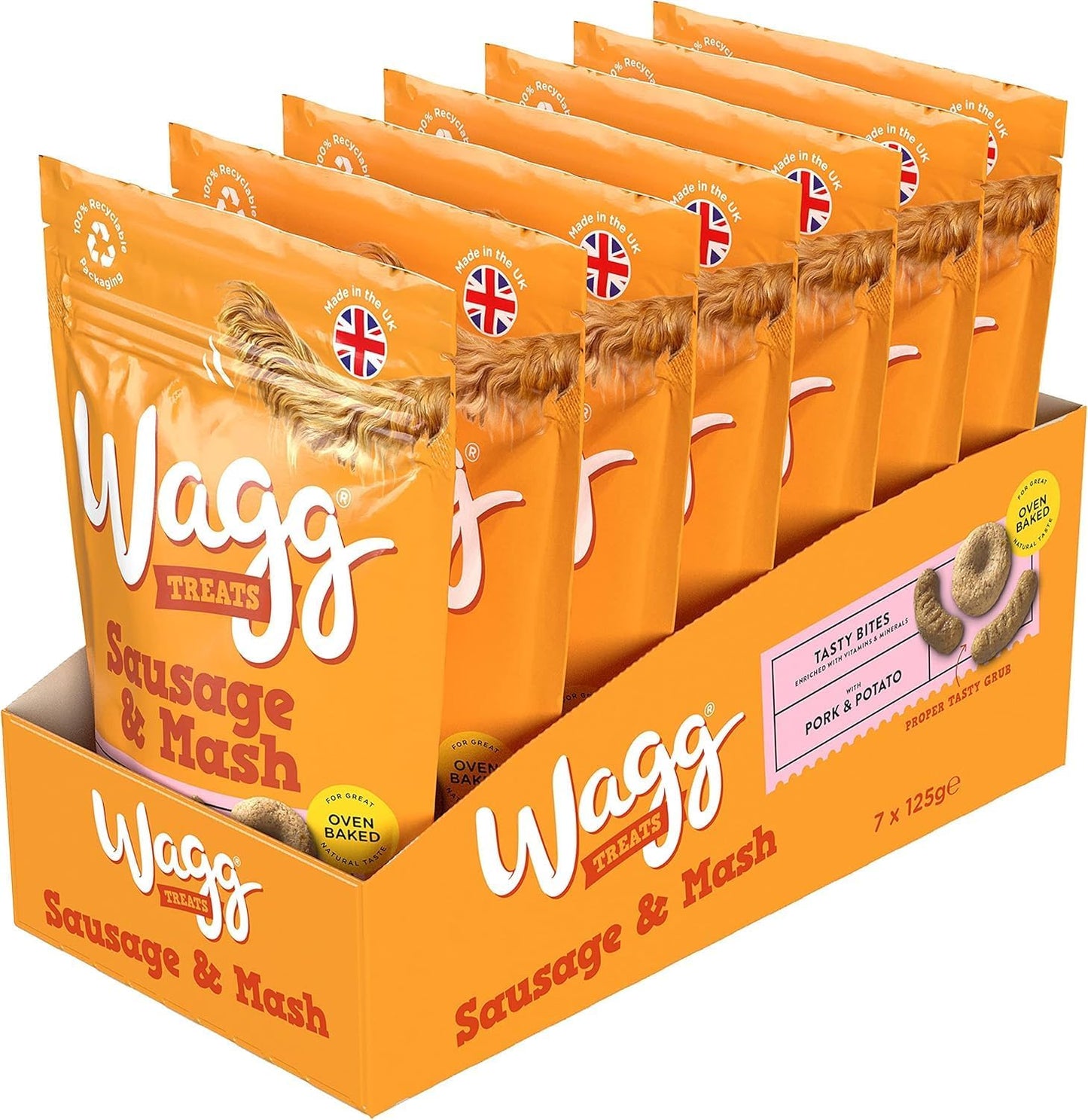 Wagg Tasties Tasty Chunks Steak Bites For Dogs