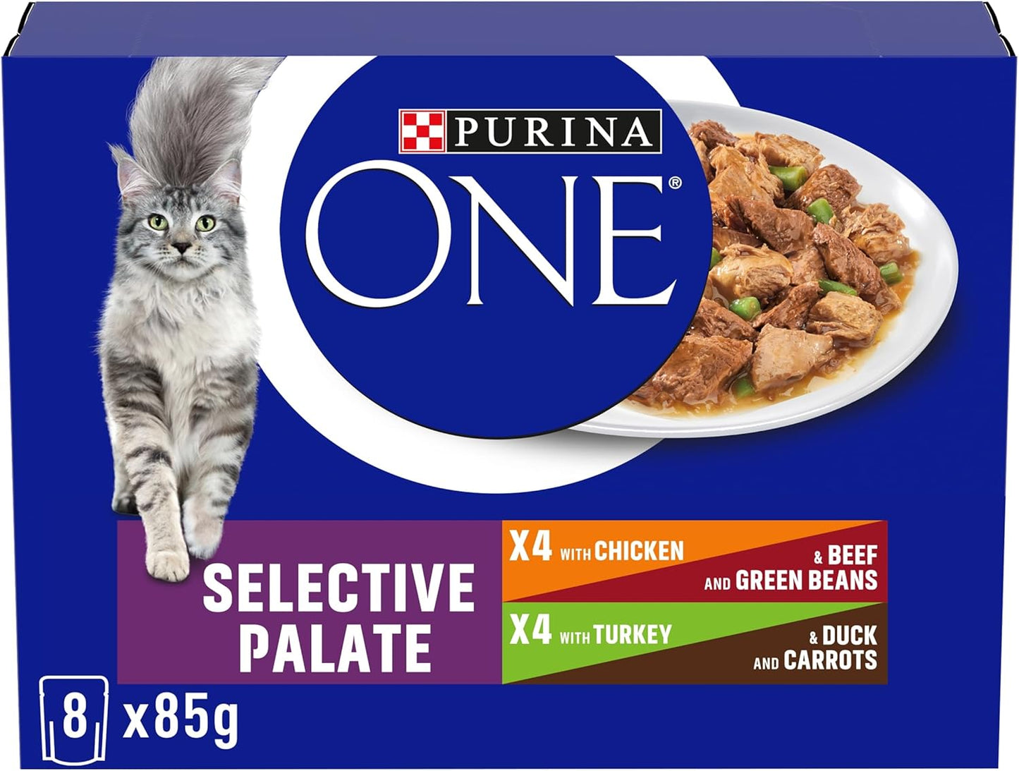 PURINA ONE wet cat food for Kitten Adult Senior Cats