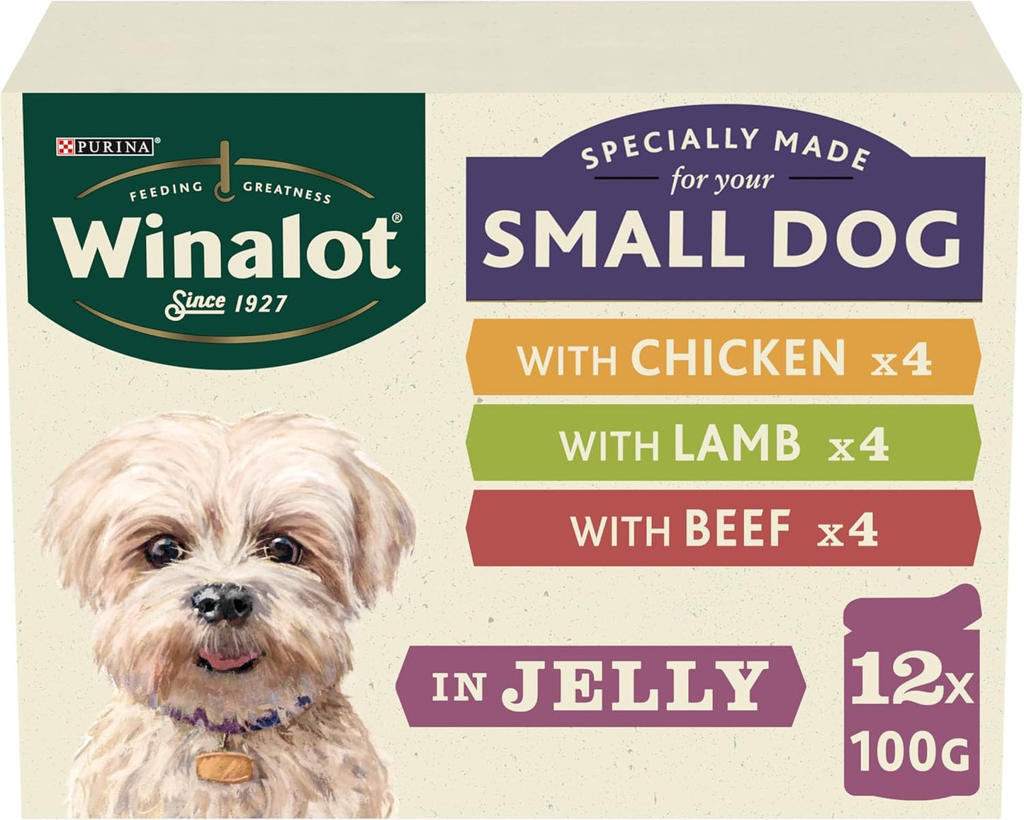 WINALOT Classic Meals Wet Dog Food for Small Dogs – Adult & Senior