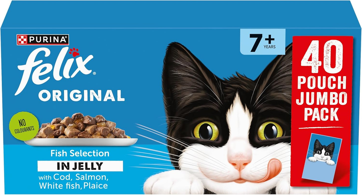 FELIX Original Wet cat food for Kitten Adult Senior cats