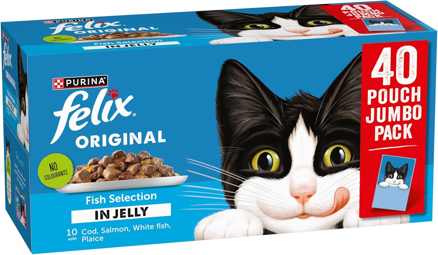 FELIX Original Wet cat food for Kitten Adult Senior cats