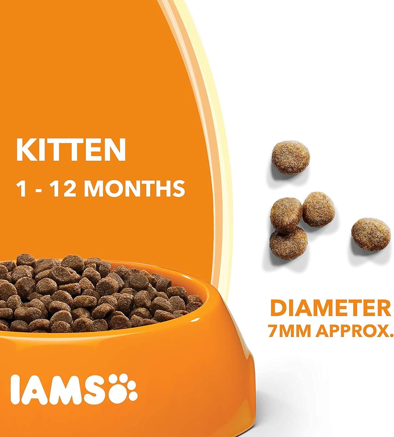 IAMS for Vitality Kitten Food with Fresh Chicken – Dry & Wet Food for Healthy Growth