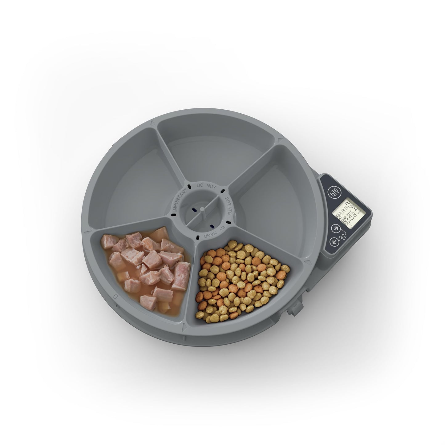 Cat Mate C500 - 5 Meal Digital Automatic Feeder with Ice Packs for Cats and Small Dogs