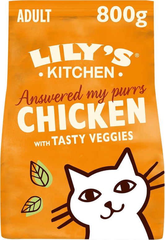 Lily's Kitchen For Adult Dry Cat Food Made with Natural Ingredients