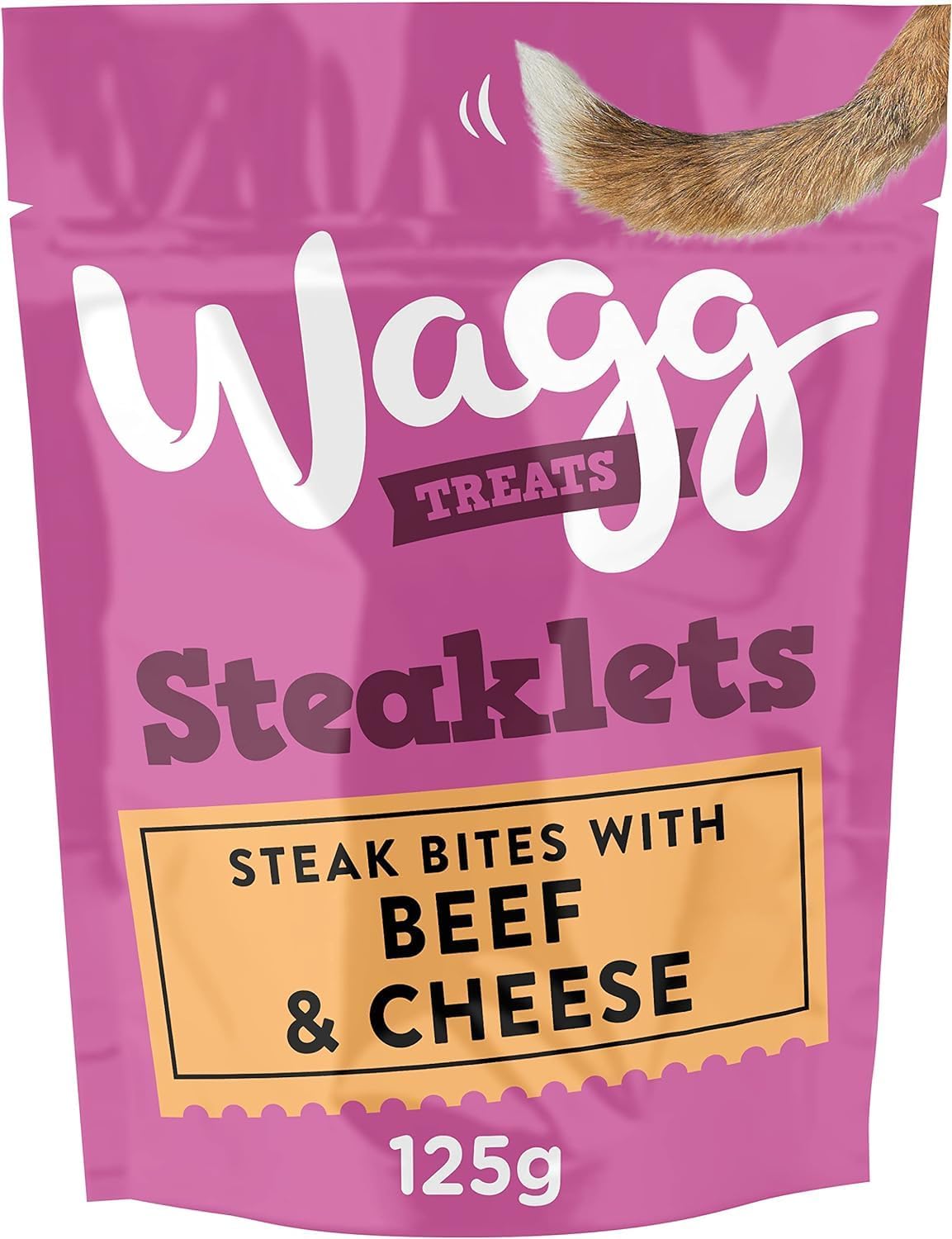 Wagg Tasties Tasty Chunks Steak Bites For Dogs
