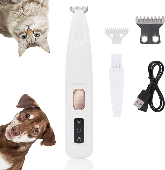 PawGlow Pro LED Pet Paw Trimmer for Cats & Dogs