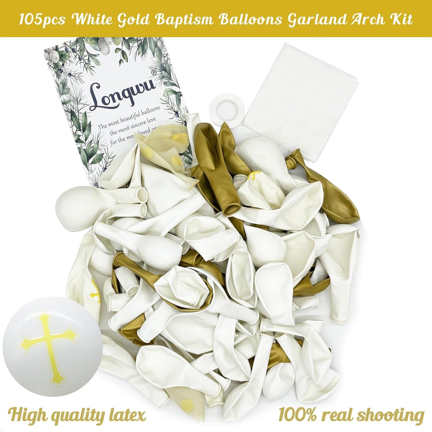 Christmas Balloon Garland Arch Kit, Red Green White Gold Balloons with Large Candy Cane Swirl Foil Balloon for Winter Xmas Party Decorations 164PCS